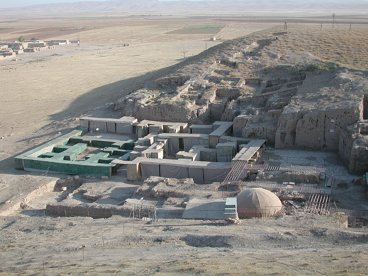 Overview of the Urkesh excavation