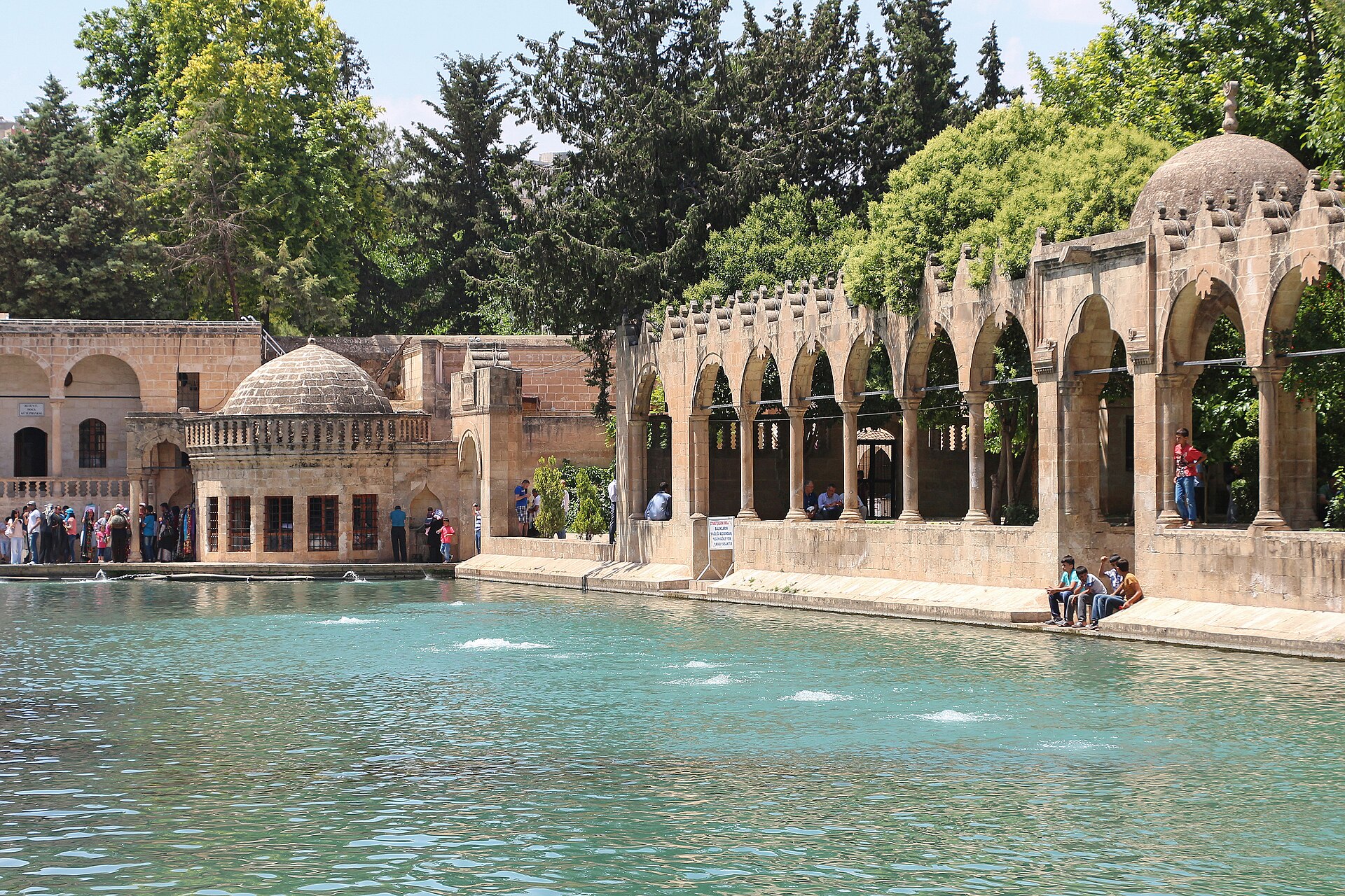 Pool of Abraham at Urfa