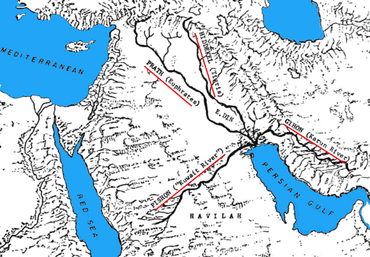 Four Rivers of Eden